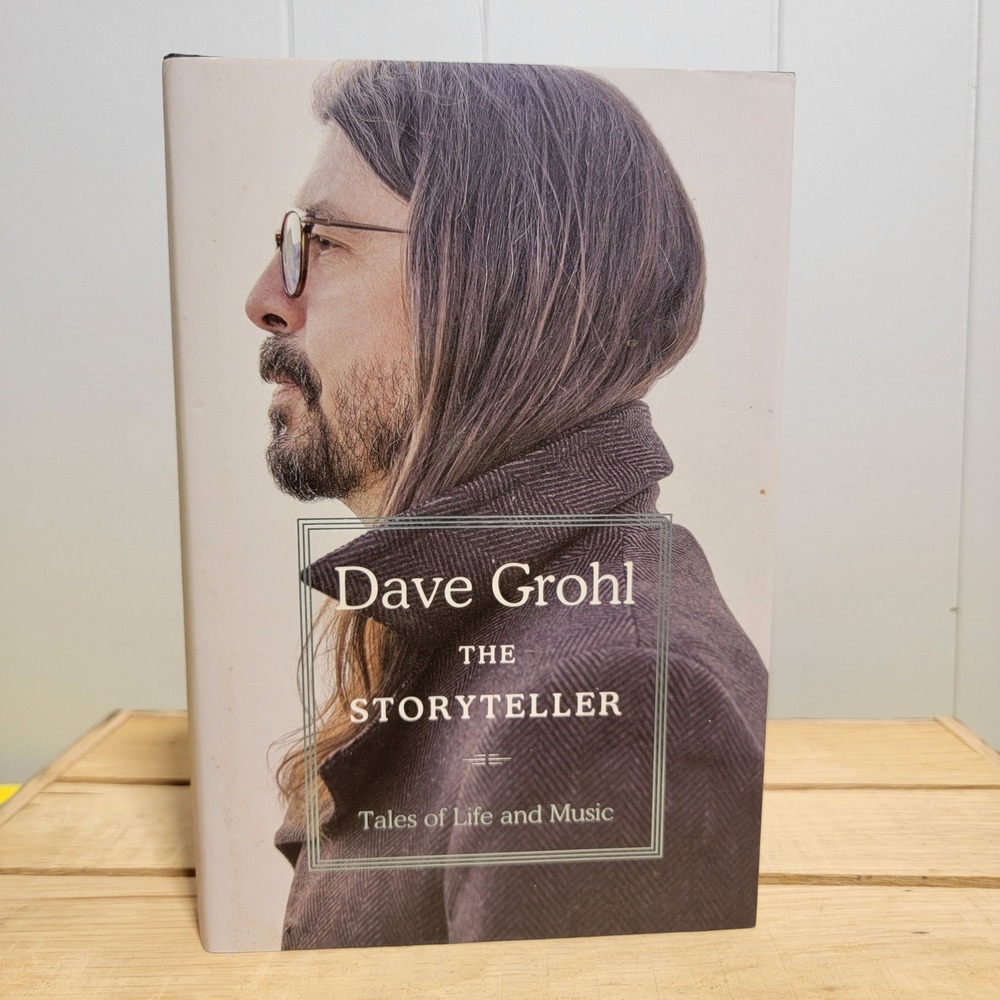 Dave Grohl The Storyteller Tales of Life and Music Hardcover Book 9780063076099